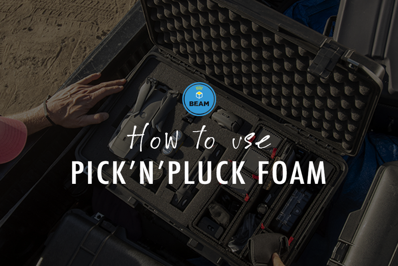 How to Use Pick'N'Pluck Foam - Easy Pre-Scored Foam - Beam